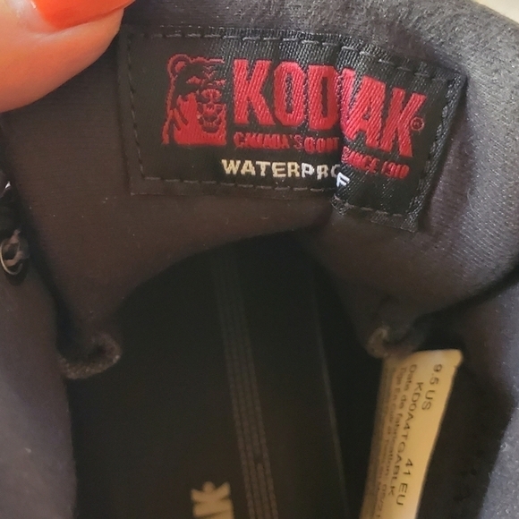 Kodiak Magog H2Oproof Thinsulate  Lace-up Memory Foam Slip Resistant Sz 9.5 Boot - Picture 7 of 8